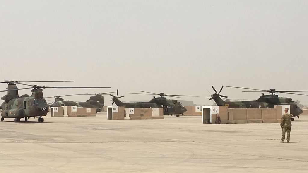 Los 70 militares españoles desplegados en Irak salen ilesos tras un ataque con misiles a su base