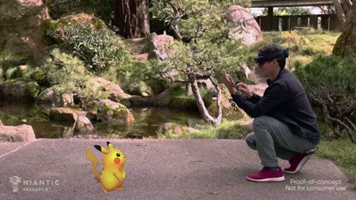 Unas gafas para que Pokémon GO salte al mundo real
