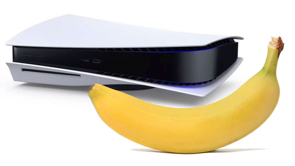 El nuevo mando de PlayStation 5 podría ser un plátano