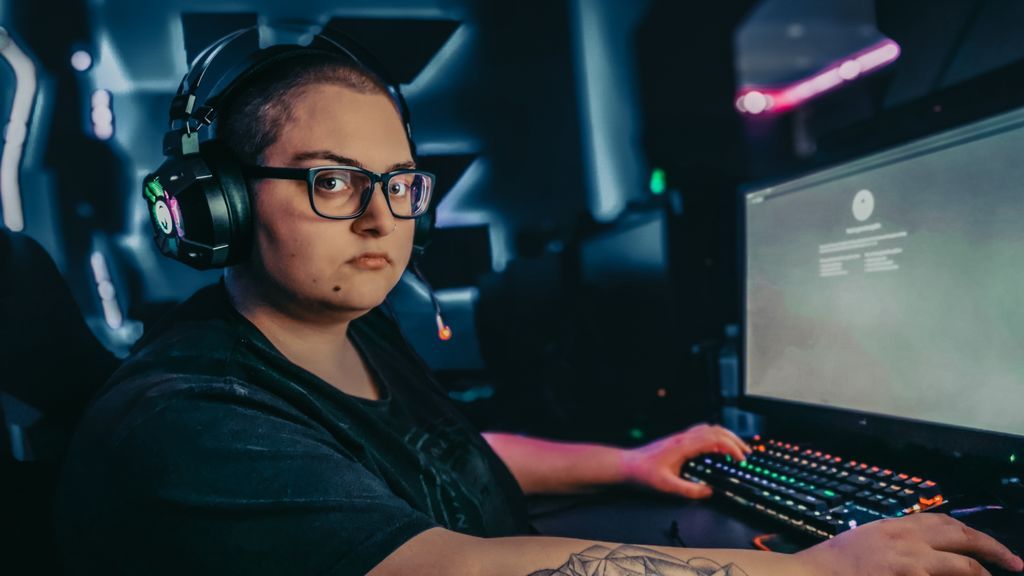 Mujer 'gamer'