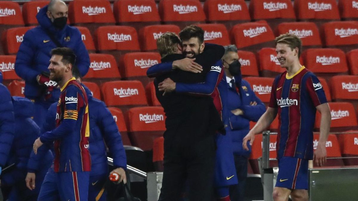 Los jugadores del Barcelona confían en Koeman. Los jugadores del Barcelona confían en Koeman.