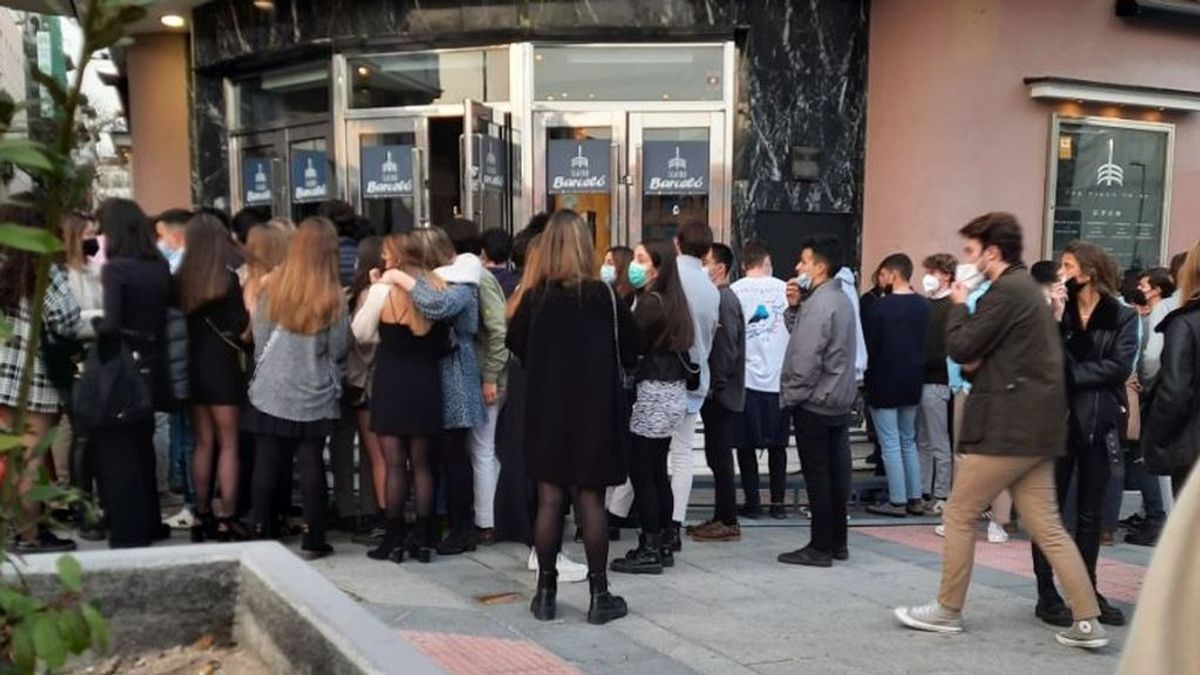 Multas por nueva aglomeraciones en la discoteca Teatro Barceló de Madrid