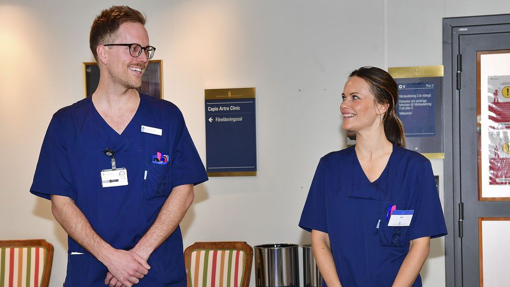 La princesa de Suecia trabajó como enfermera en un hospital sueco.