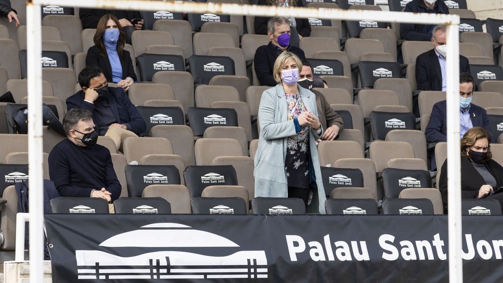 La consellera de Salud, Alba Vergés, durante el acto de este viernes