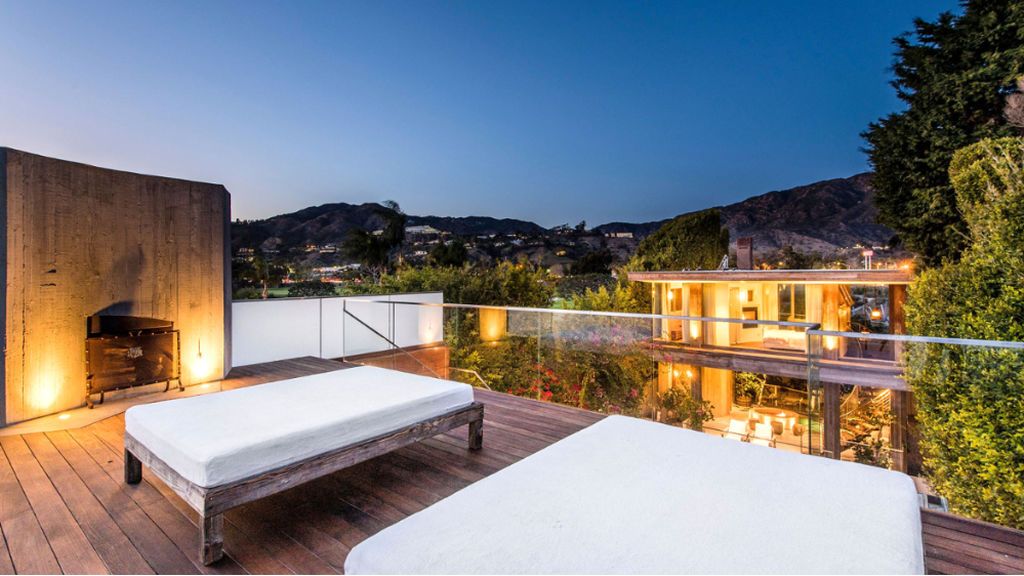 Vistas desde la casa de Pamela Anderson