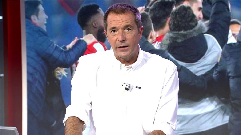 Manu Carreño, en un momento del programa.