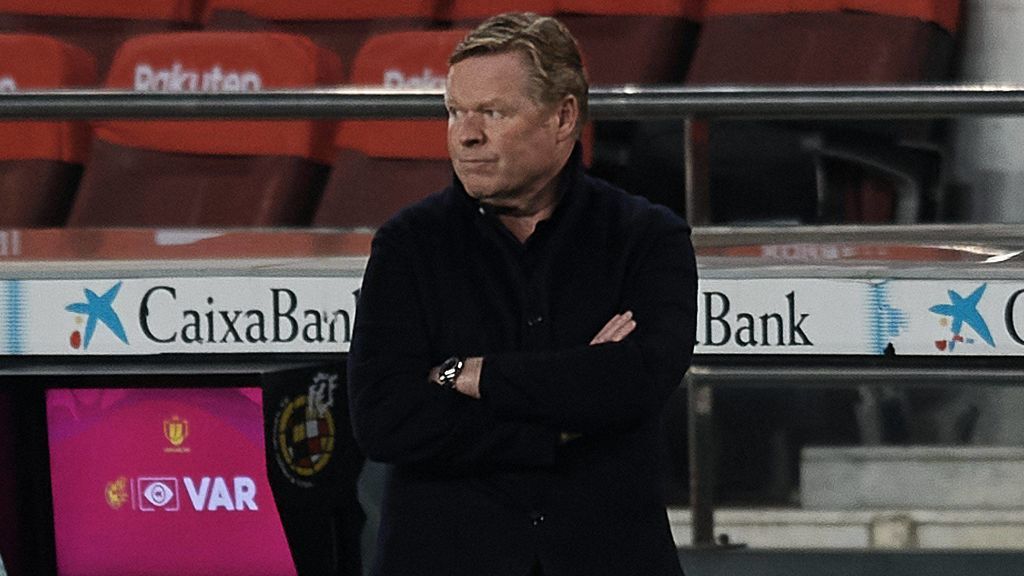 Koeman está en su mejor momento en el banquillo culé.