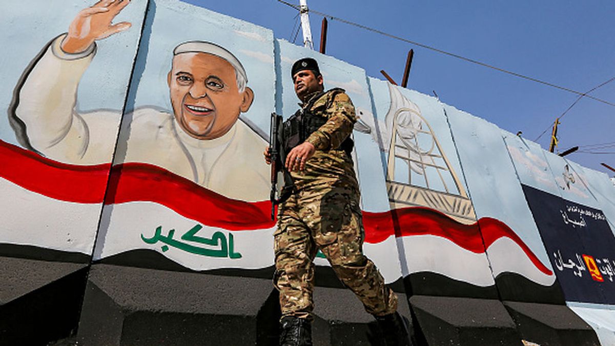 El papa viaja a Irak, frente a la pandemia y la amenaza terrorista El papa viaja a Irak, frente a la pandemia y la amenaza terrorista