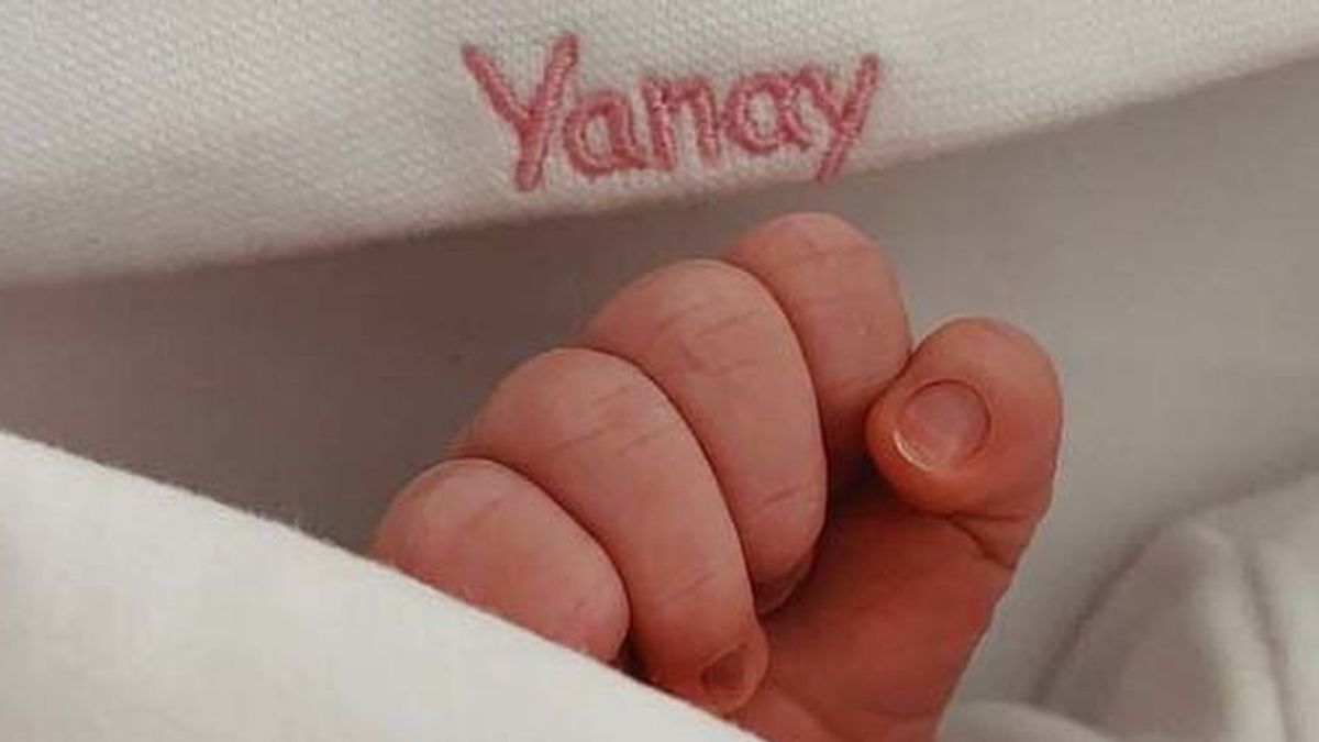Edurne da a luz a su primera hija, Yanay Edurne da a luz a su primera hija, Yanay