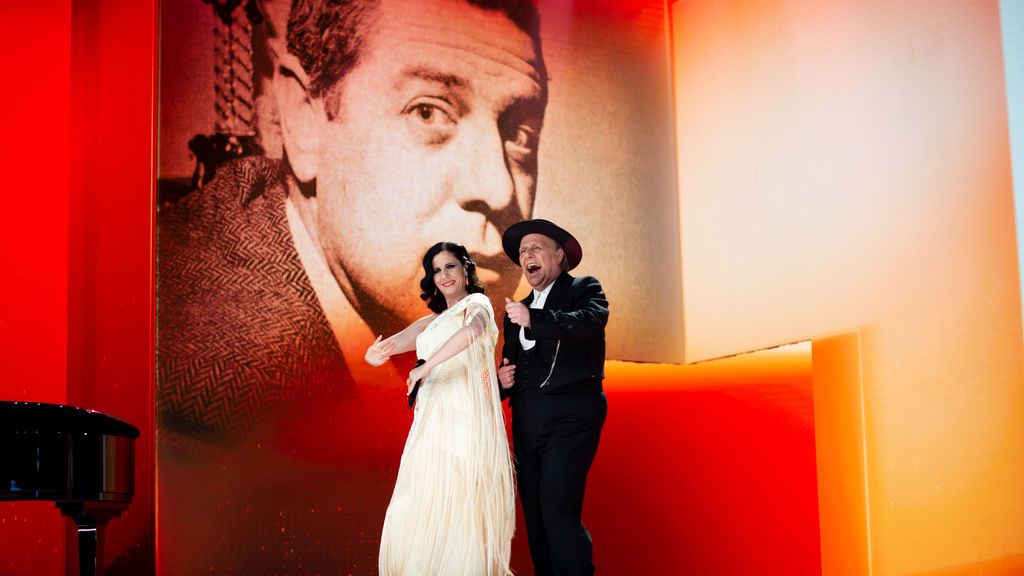 Diana Navarro y Carlos Latre en los Premios Goya 2021