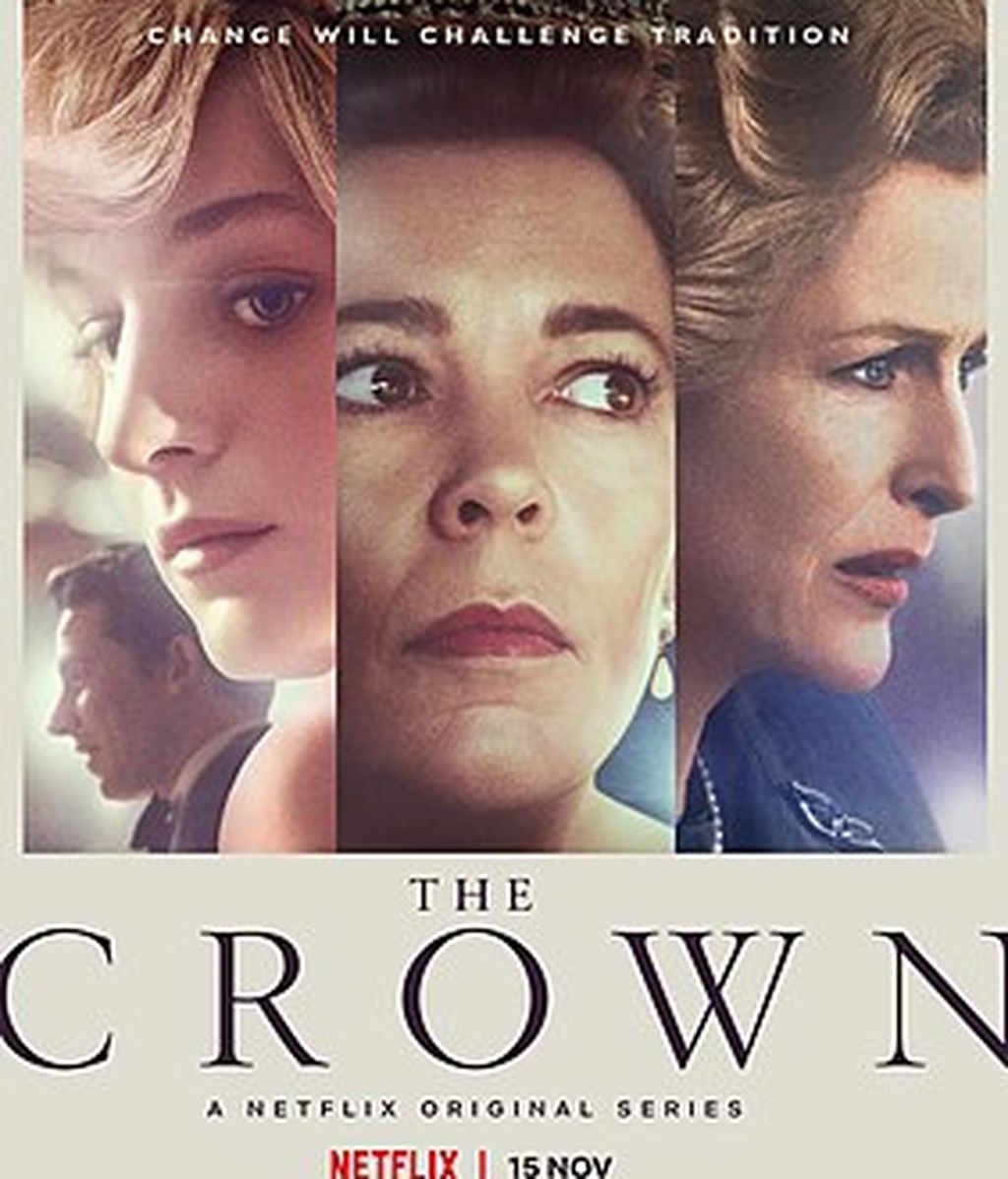 Cartel de la cuarta temporada de 'The Crown'
