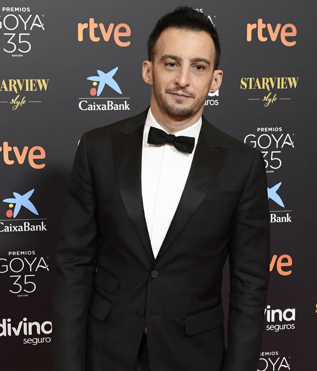 Alejandro Amenábar en la alfombra roja de los Premios Goya 2021