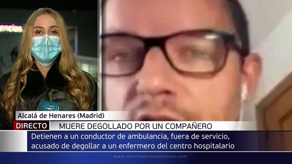 Muere degollado por un conductor de ambulancia un enfermero del Hospital de Alcalá de Henares