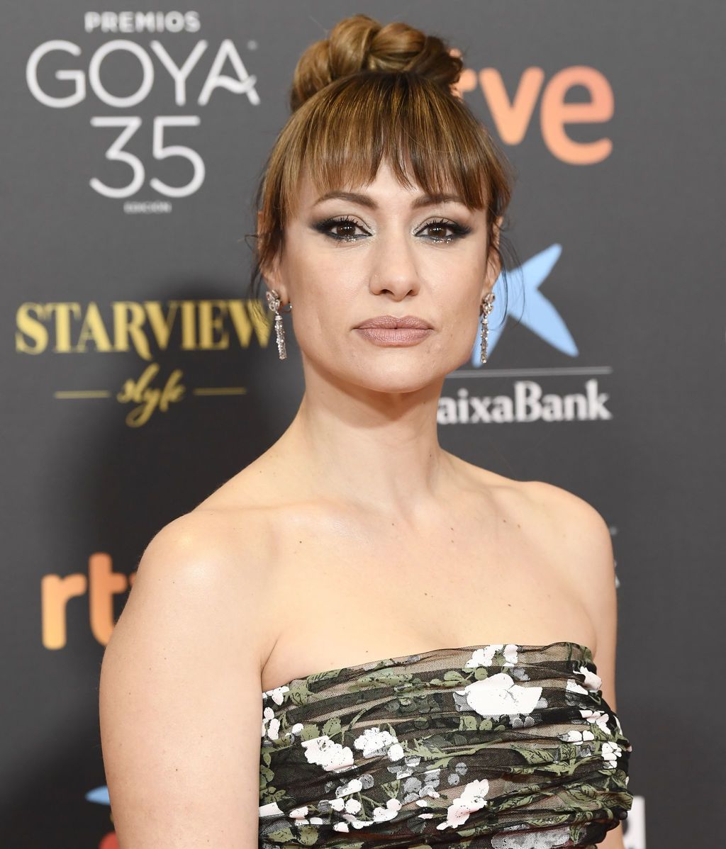 Natalia Verbeke en la alfombra roja de los Premios Goya 2021