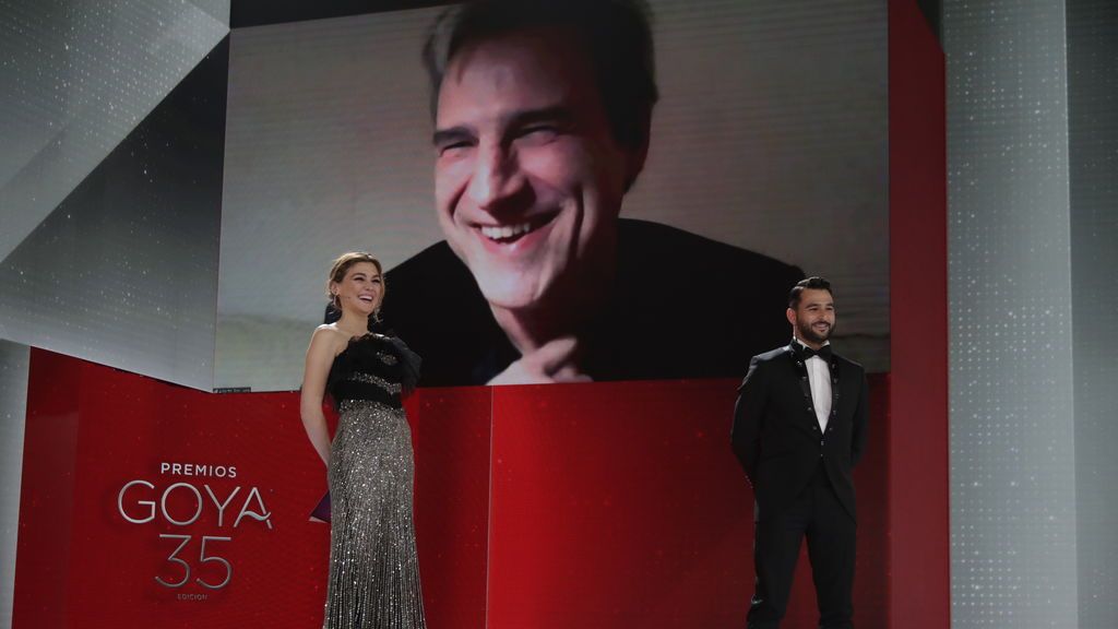 Alberto San Juan por Sentimental Goya Mejor Actor de Reparto ©Miguel Córdoba – Cortesía de la Academia de Cine