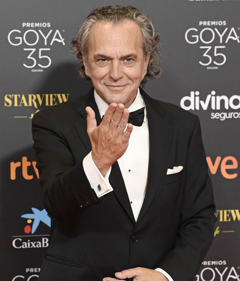 José Coronado en la alfombra roja de los Premios Goya 2021