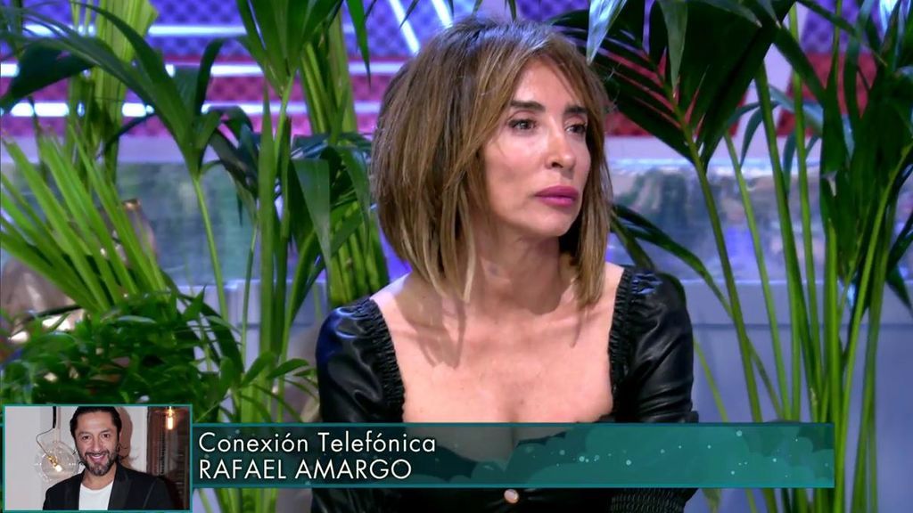 María Patiño abandona el plató por Rafael Amargo