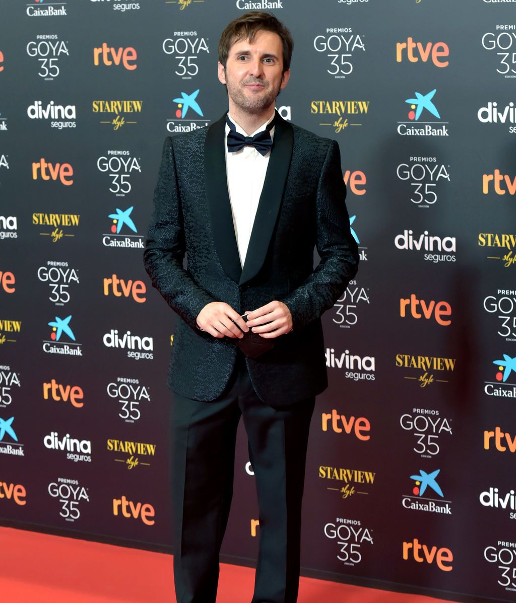 Julián López en la alfombra roja de los Premios Goya 2021