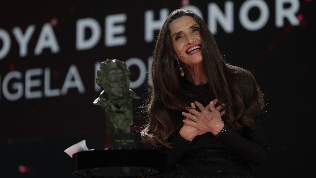 Ángela Molina Goya de Honor 2021 ©Miguel Córdoba – Cortesía de la Academia de Cine