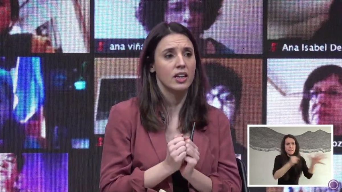 Montero denuncia una "operación política" de la derecha contra el movimiento feminista Montero denuncia una "operación política" de la derecha contra el movimiento feminista