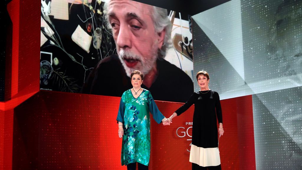 El director y productor Fernando Trueba recibe el Goya a la Mejor Película Iberoamericana por 'El olvido que seremos'