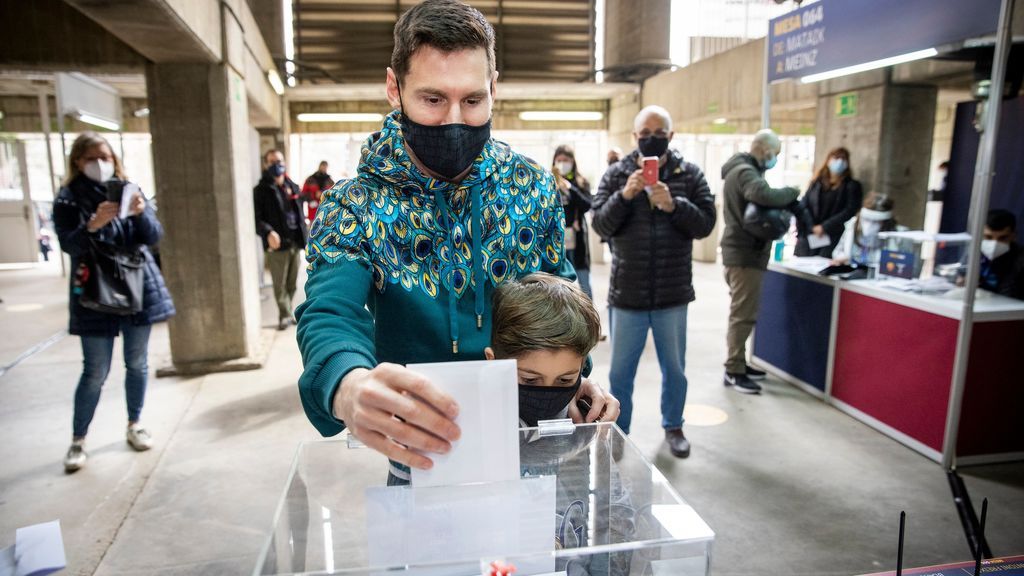 El voto de Messi dice más que la simple elección de un candidato: ¿Se quedará en el Barça?