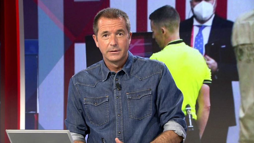 Manu Carreño, en un momento del programa.