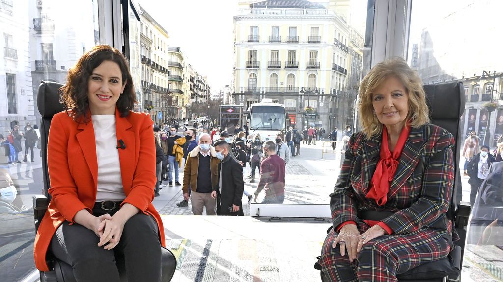 ‘La Campos Móvil’ emprende un viaje biográfico, geográfico y sentimental con la presidenta de la Comunidad de Madrid, Isabel Díaz Ayuso, como primera invitada MA