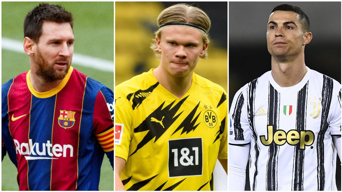Haaland supera los registros goleadores de Messi y Cristiano. Haaland supera los registros goleadores de Messi y Cristiano.