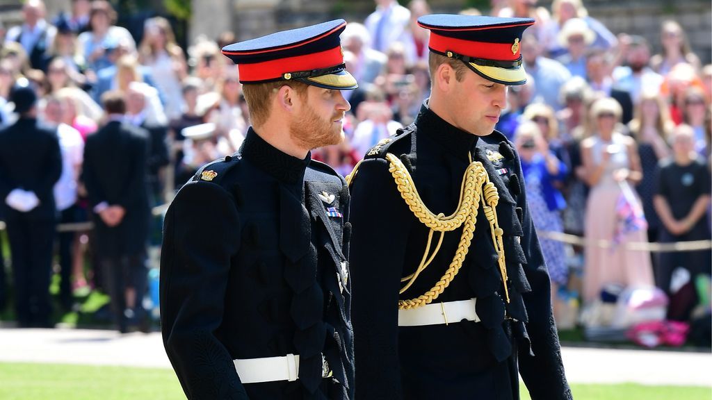 El príncipe Harry y su hermano Guillermo