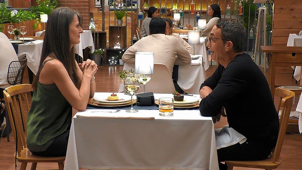 Yolanda y José Luis en el programa 'First Dates'