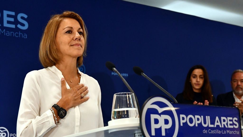Cospedal acusa a Bárcenas de mentir y le recuerda que aún no le ha pagado los 50.000 euros a los que fue condendo Cospedal acusa a Bárcenas de mentir y le recuerda que aún no le ha pagado los 50.000 euros a los que fue condendo