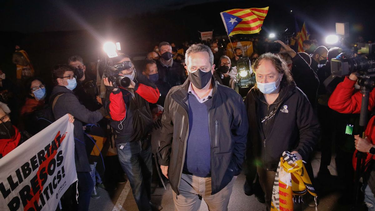 Los presos del 'procés' vuelven a Lledoners tras perder de nuevo su semilibertad: "" Los presos del 'procés' vuelven a Lledoners tras perder de nuevo su semilibertad: ""