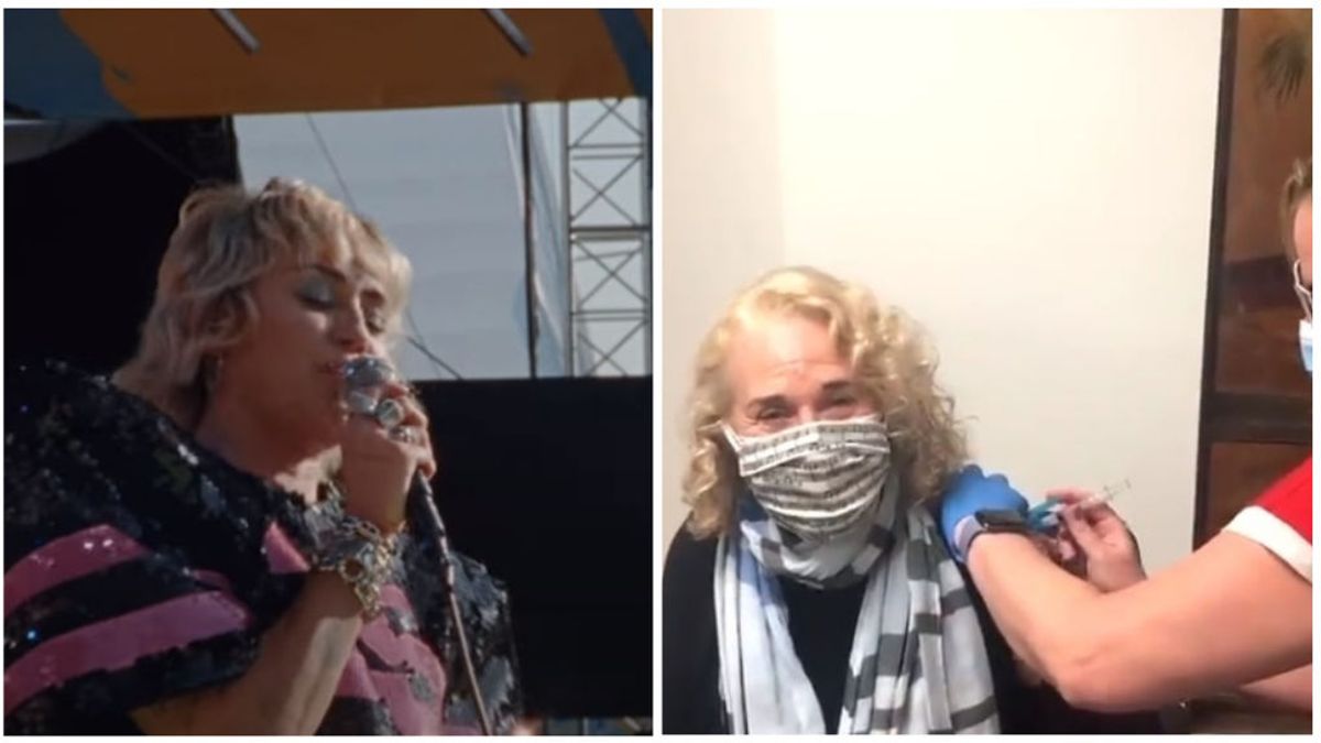 Miley Cyrus y Carole King siguen el ejemplo de Dolly Parton y animan a la población a vacunarse