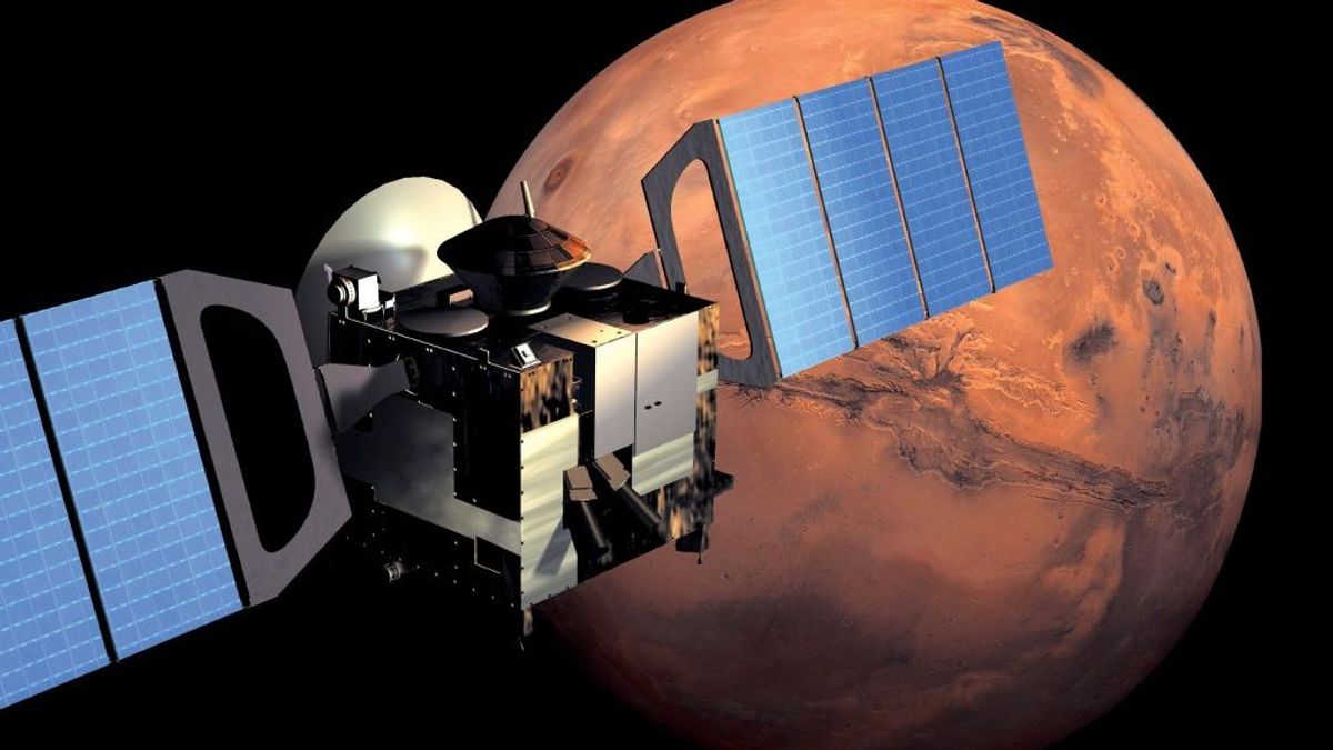 Investigadores vascos están estudiando la nube que se ha formado sobre un volcán en Marte