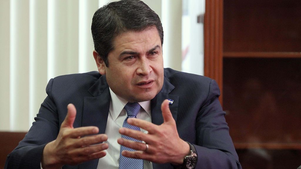El presidente de Honduras acusado de narcotráfico por la fiscalía de Nueva York El presidente de Honduras acusado de narcotráfico por la fiscalía de Nueva York