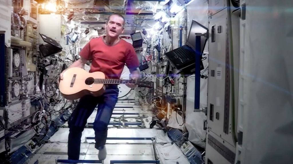 guitarra espacio