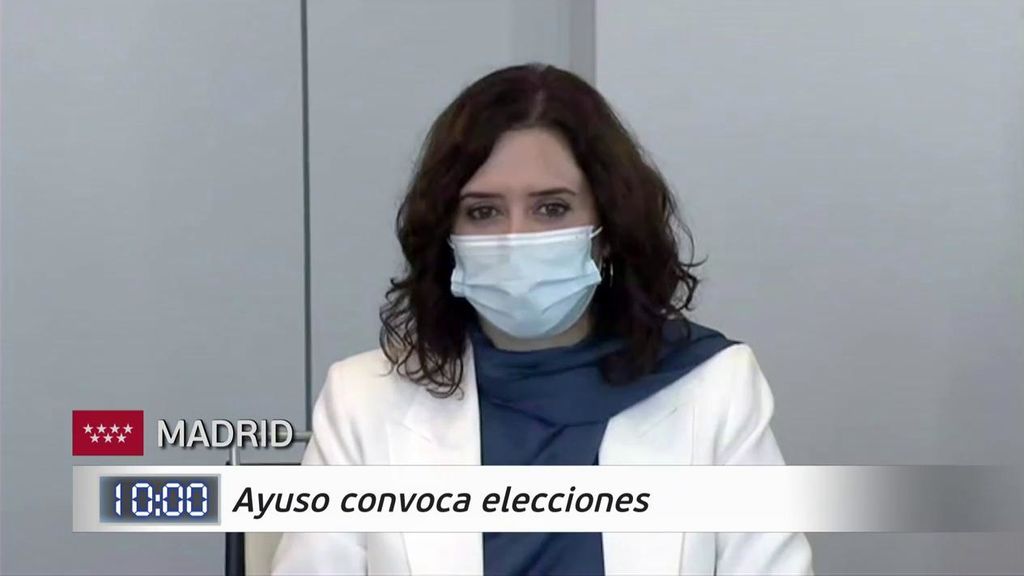 La cronología del adelanto de las elecciones en Madrid