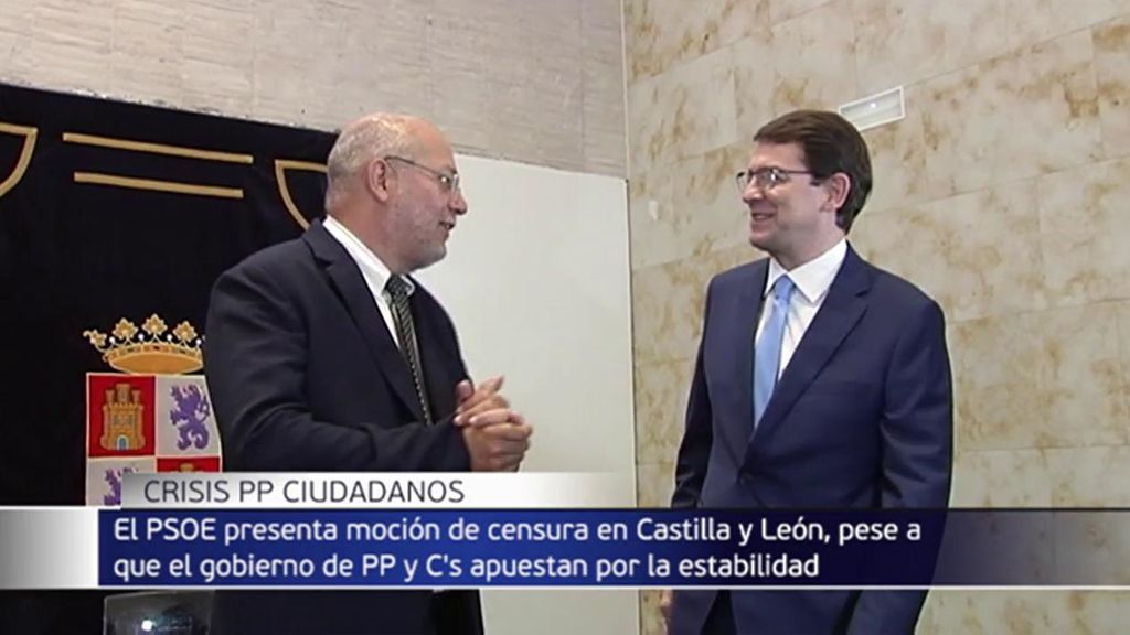 El PSOE presenta una moción de censura en Castilla y León