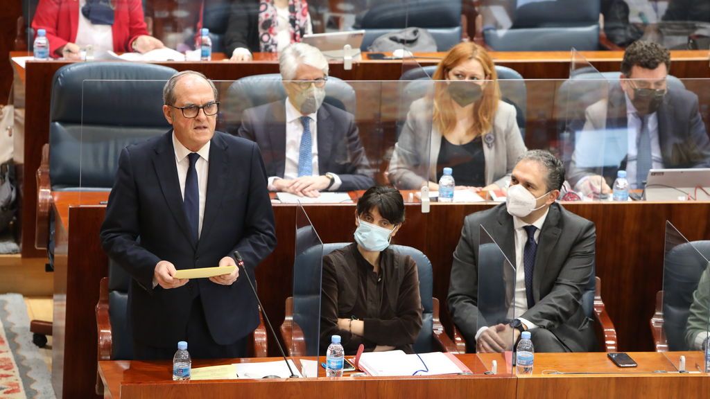 Ángel Gabilondo, portavoz del PSOE en la Asamblea de Madrid Ángel Gabilondo, portavoz del PSOE en la Asamblea de Madrid
