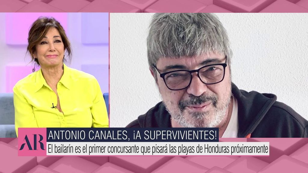 Antonio Canales, primer concursante oficial de 'Supervivientes'