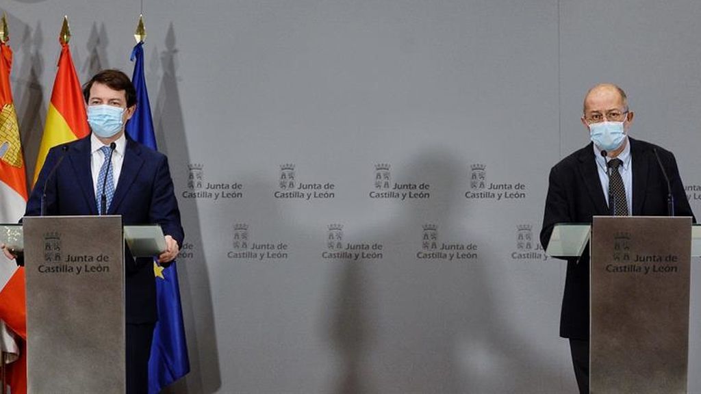 Mañueco e Igea garantizan la estabilidad en Castilla y León y C's descarta tránsfugas que apoyen la moción de censura Mañueco e Igea garantizan la estabilidad en Castilla y León y C's descarta tránsfugas que apoyen la moción de censura