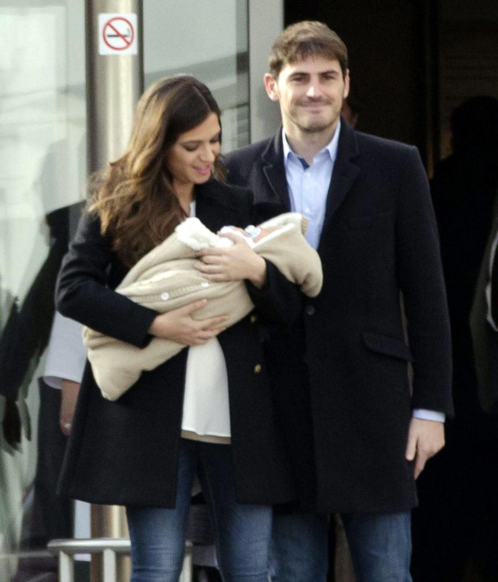 Martín Casillas, su primer hijo, nació en enero de 2014