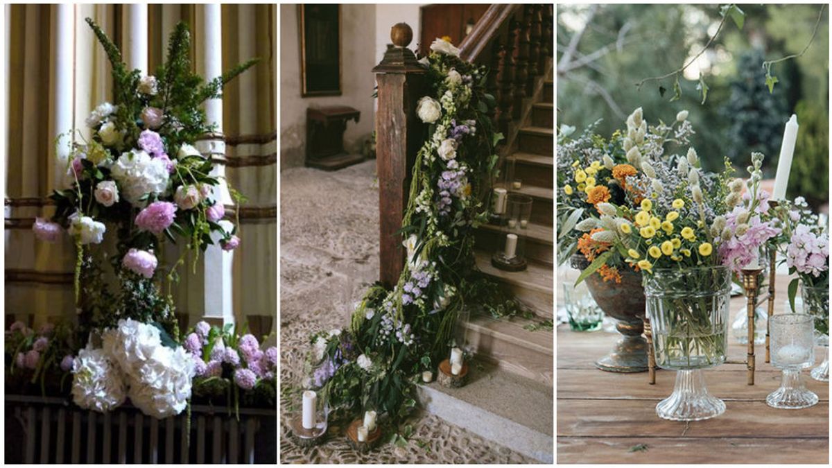 Las flores, el elemento decorativo que será indispensable en tu boda: 5 opciones perfectas para decorar tu altar en primavera.