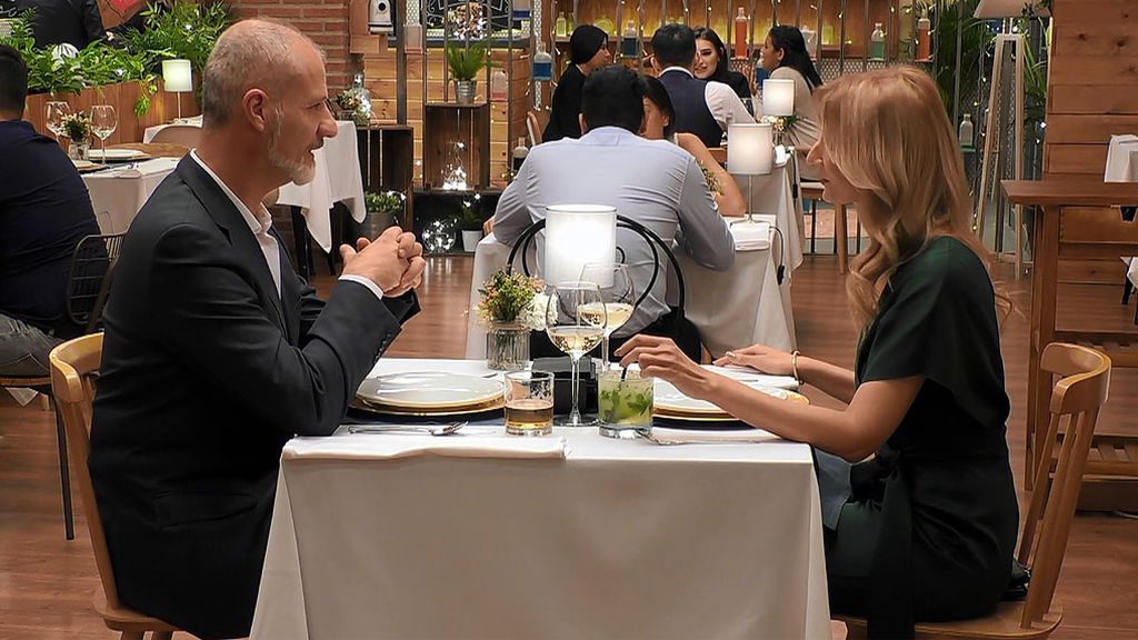 Yolanda y Julián en el programa First Dates