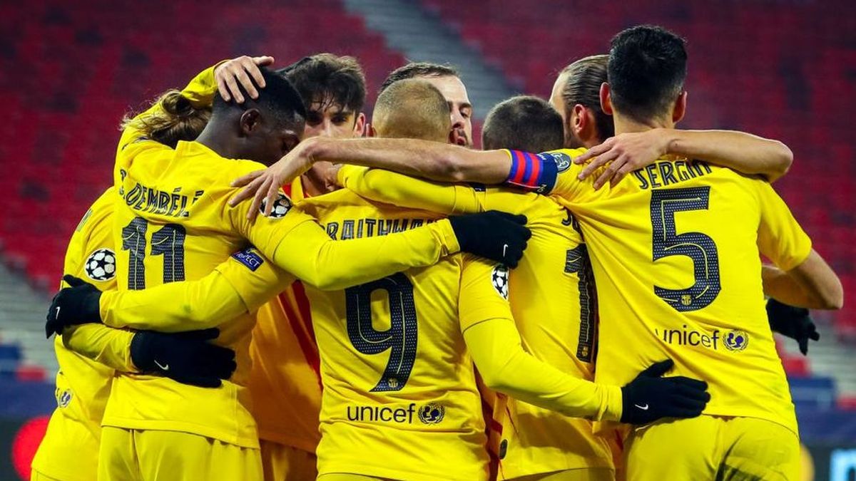 Laporta ha llegado y ya se empieza notar: el Barça recuperó el espíritu de las grandes noches Laporta ha llegado y ya se empieza notar: el Barça recuperó el espíritu de las grandes noches