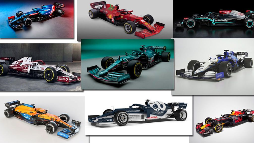 Del Ferrari de Carlos Sainz al Alpine de Fernando Alonso: los nuevos monoplazas de Fórmula 1 para 2021