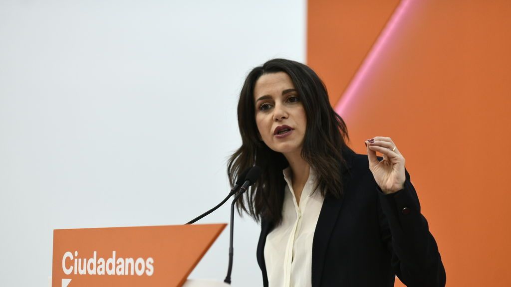 Arrimadas anticipa que Ciudadanos votará "no" en la moción de censura en Madrid Arrimadas anticipa que Ciudadanos votará "no" en la moción de censura en Madrid