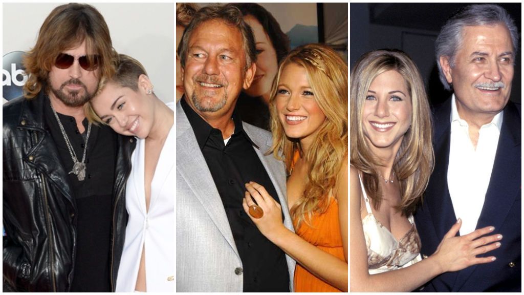 Miley Cyrus, Blake Lively, Jennifer Aniston y otros hijos de actores y actrices de Hollywood que triunfaron más que sus padres.