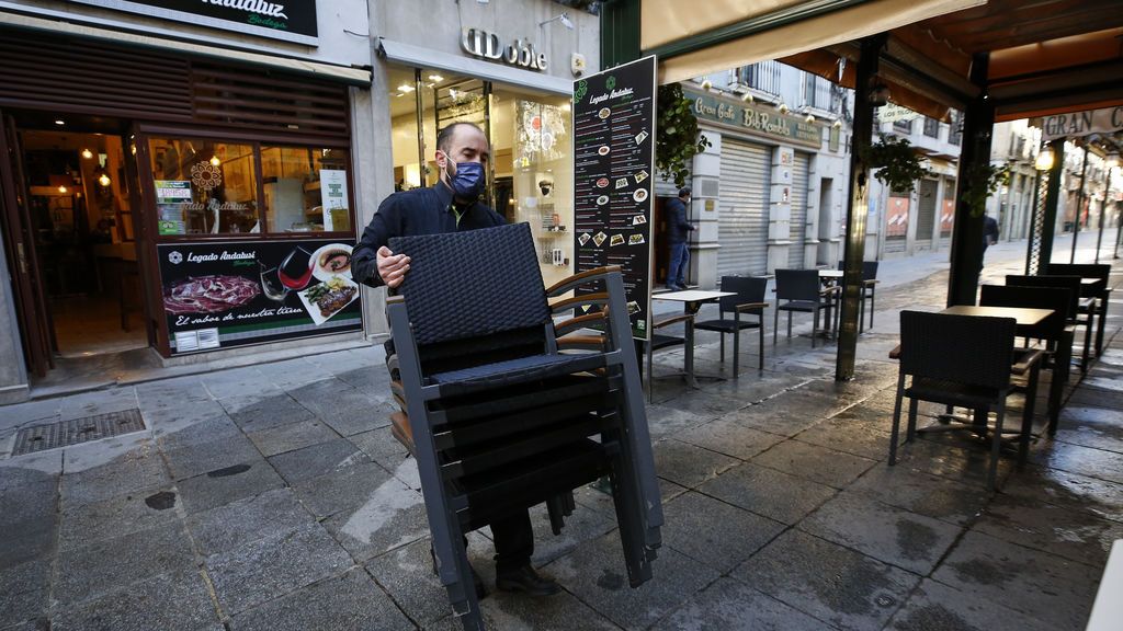 Reapertura de la actividad de la hostelería en Andalucía tras las restricciones impuestas por el covid